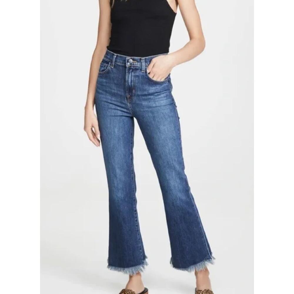 Womens J. Brand Julia Jeans sz 28 High Rise Flare Jeans